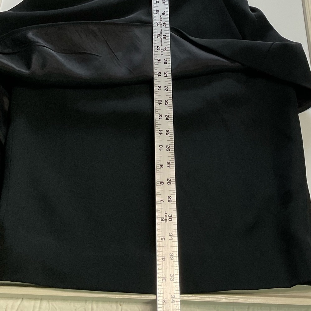 Arnold Scaasi Little-Black-Dress - Off-Shoulder 1980’s Vintage Black Size 2 - Picture 14 of 14